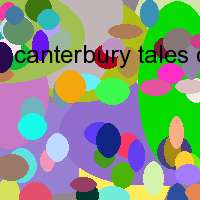 canterbury tales cliff notes